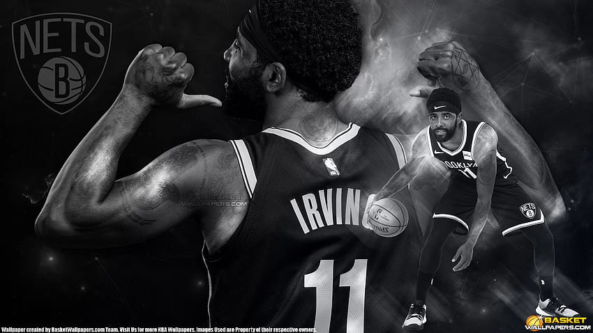 Kyrie Irving Brooklyn Nets 2019 2560×1440 . Basketball, Kyrie Irving Black HD wallpaper