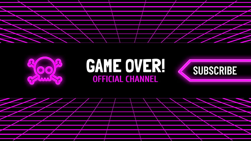 Ultimate Gaming Channel Banner Maker im Jahr 2021. Youtube-Bannervorlage, Kanalbanner, Youtube-Bannerdesign, Spielbanner HD-Hintergrundbild