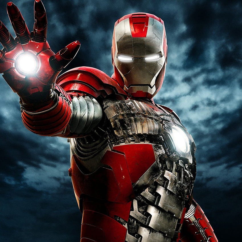 The Iron Man 2 mala armadura IMAX uma folha ipad Papel de parede de celular HD