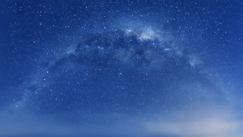 Langit berbintang, Bima Sakti, Mac OS X, Stok, Bintang, Langit biru, Stok, , , Alam,. untuk iPhone, Android, Seluler dan, Langit Malam Wallpaper HD