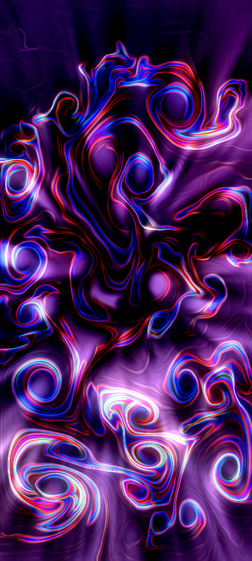 Purple, digital, pink, swirl, background, smoke, abstract HD phone wallpaper