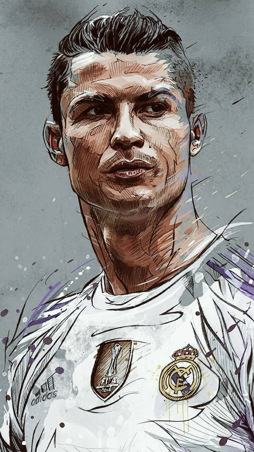 Ronaldo cartoon HD wallpapers | Pxfuel