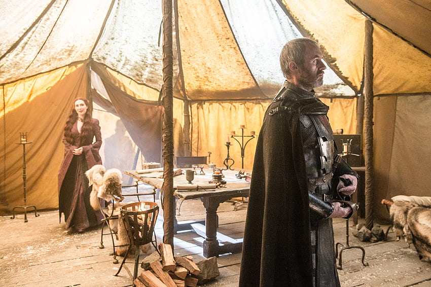 Carice Van Houten Stannis Baratheon Stephen Dillane Melisandre Il Trono di Spade - Risoluzione: Sfondo HD