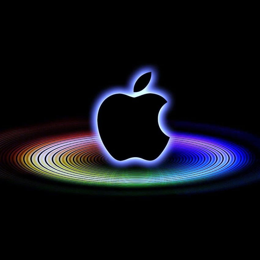 Logo Apple. Ordinateur . Logo Apple, Pommes, Arc-en-ciel Apple Logo Fond d'écran de téléphone HD