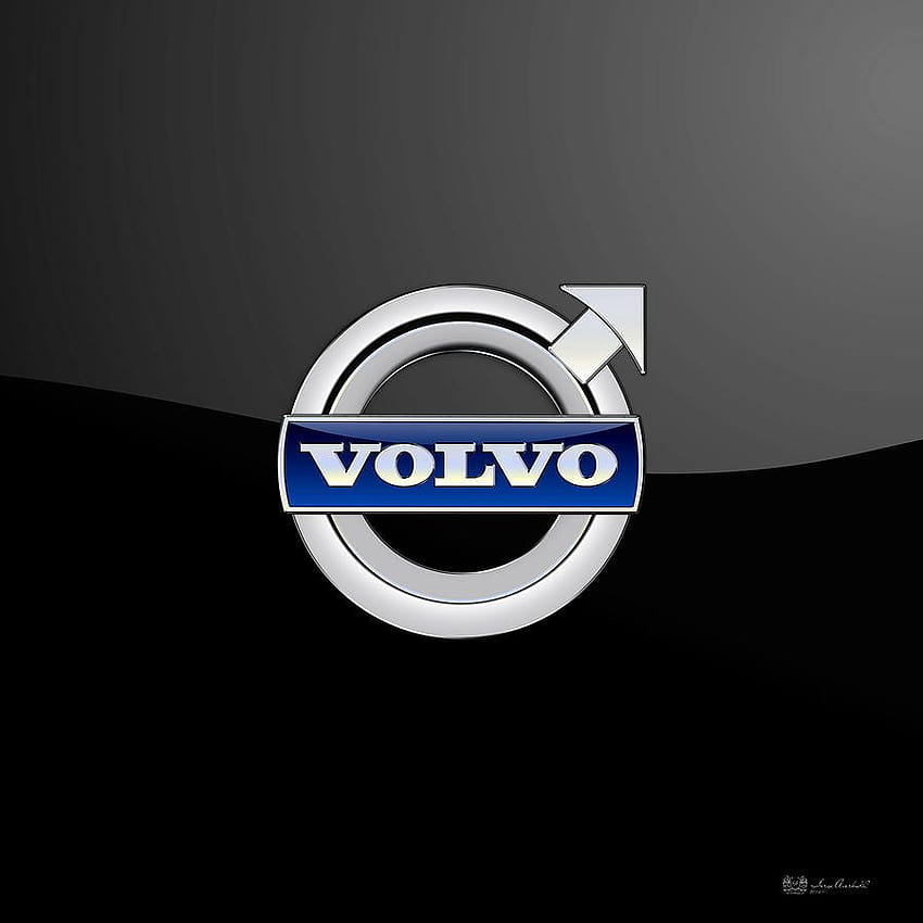 Logo Volvo Tapeta na telefon HD