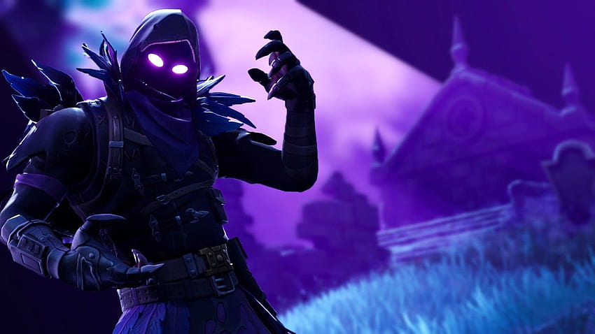 Fortnite Animated - The Raven [Blurred Background] HD wallpaper | Pxfuel