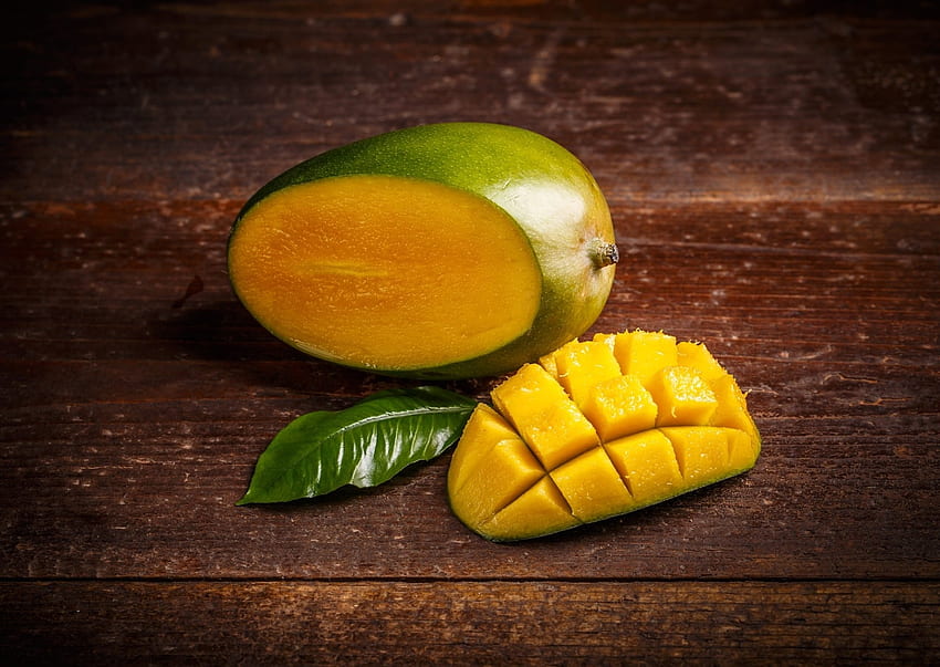 Mango, fruit, food, yellow HD wallpaper