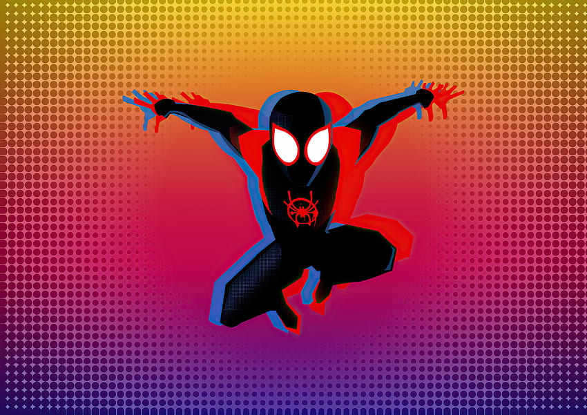 Spiderman Vibrant Art มีชีวิตชีวา วอลล์เปเปอร์ HD