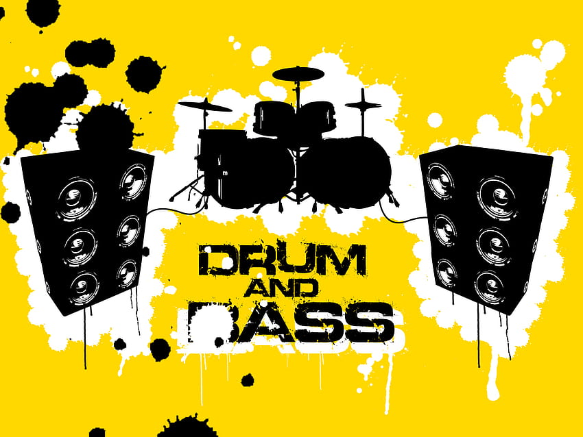 drum n bass, Drum, Bass, Dnb, Electronic, Drum and bass, Speakers, Speaker / and Mobile Background HD wallpaper