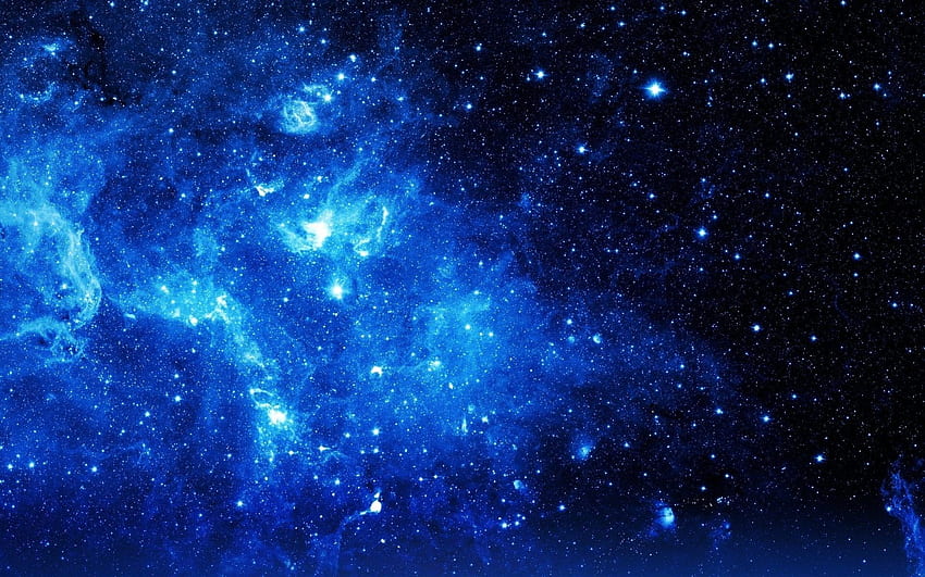 Universe, Blue Cosmos HD wallpaper