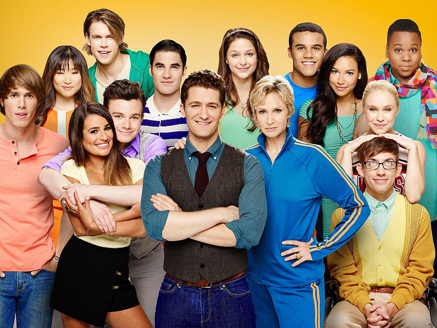Il cast di Glee lancia la festa di beneficenza in memoria di Naya Rivera Sfondo HD