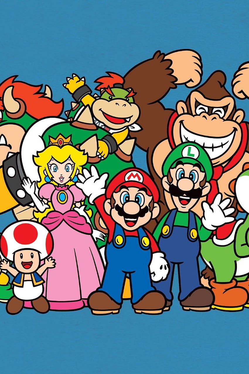 Mario Bros, Luigi, Yoshi, Princesse Peach - iPhone Mario et Luigi, Téléphone Princesse Peach Fond d'écran de téléphone HD