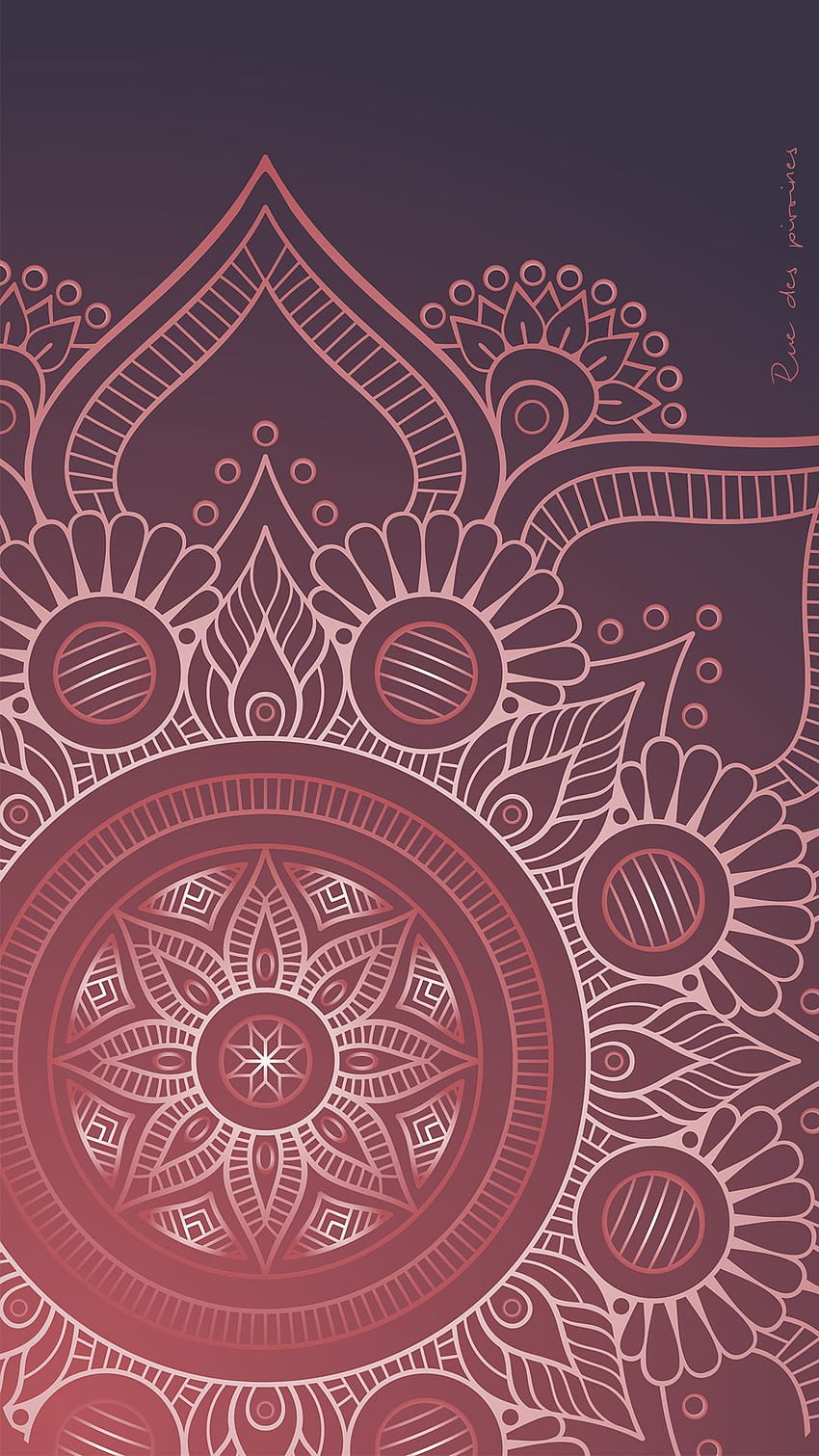 Cute Mandala - Top Cute Mandala Background - mandalas, Papeis de parede, Desenho de mandala, Pink Mandala HD phone wallpaper