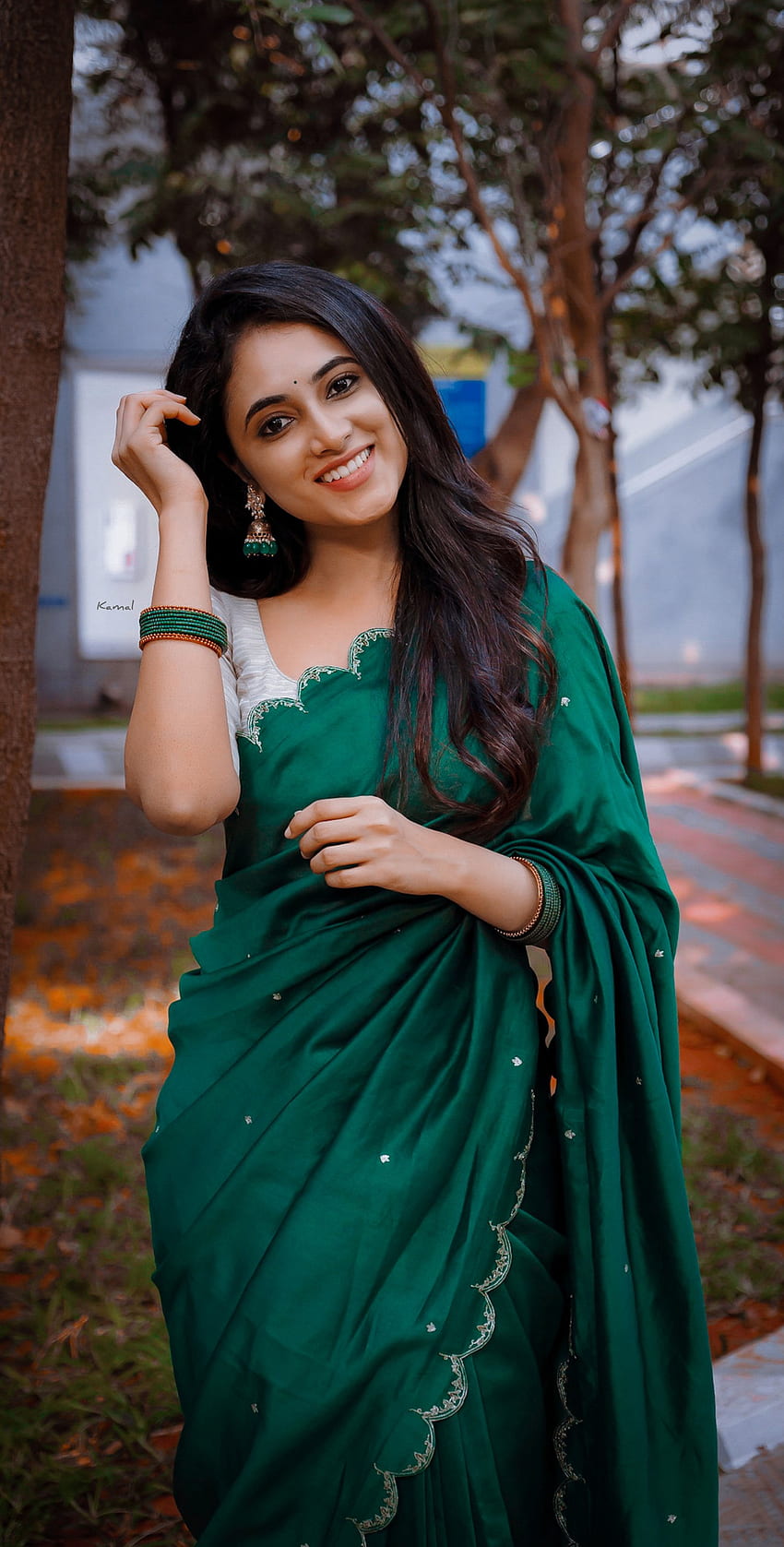 Priyanka Mohan, médico, vestido Papel de parede de celular HD