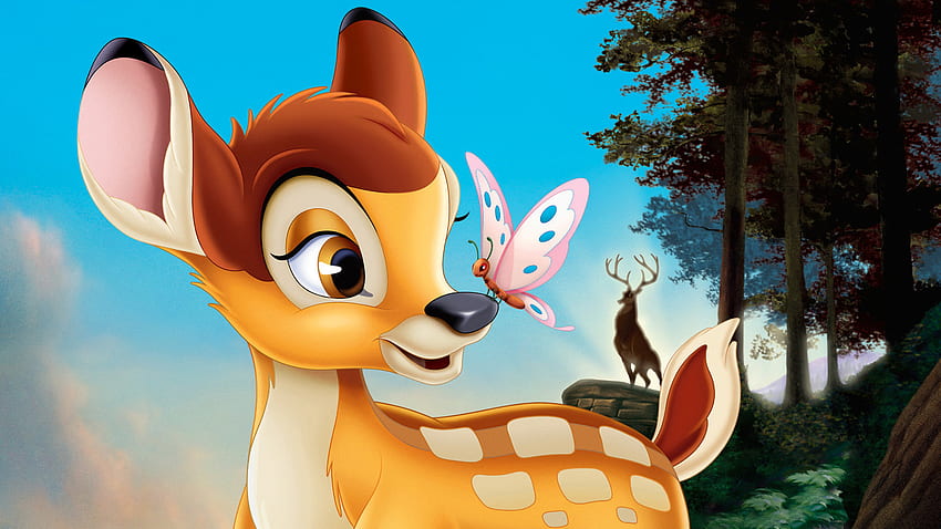 Bambi Full () background, Disney Bambi HD wallpaper