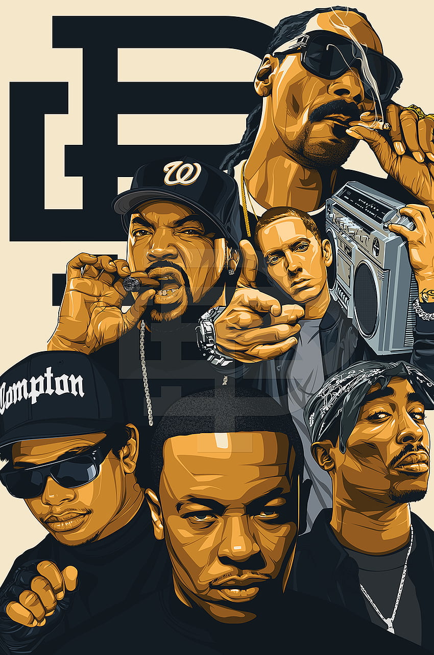 SEIS TSOAST. Obra de arte de hip hop, póster de hip hop, arte de hip hop, rap moderno fondo de pantalla del teléfono