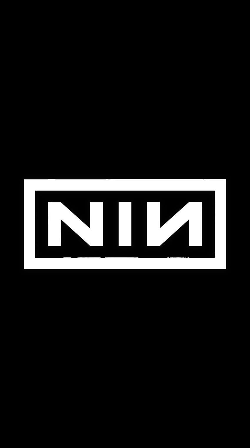 NIN . Nin, лого на група, Nine inch nails HD тапет за телефон