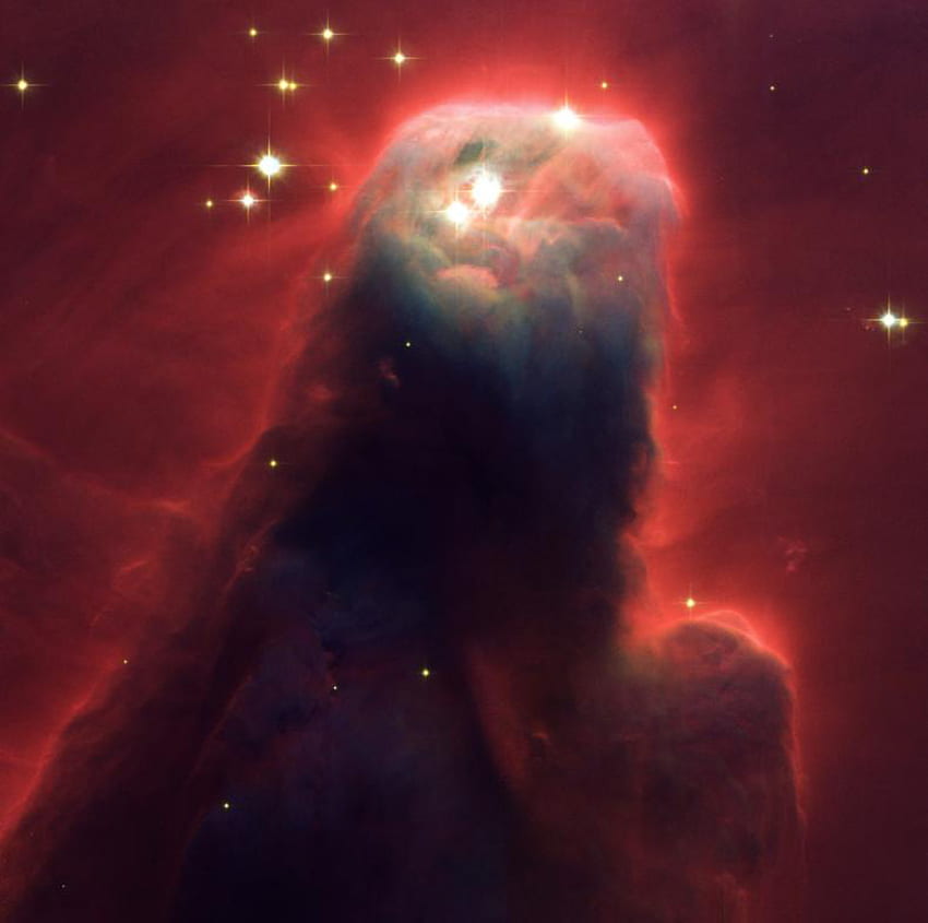 Nebula kerucut, luar angkasa, hubble Wallpaper HD