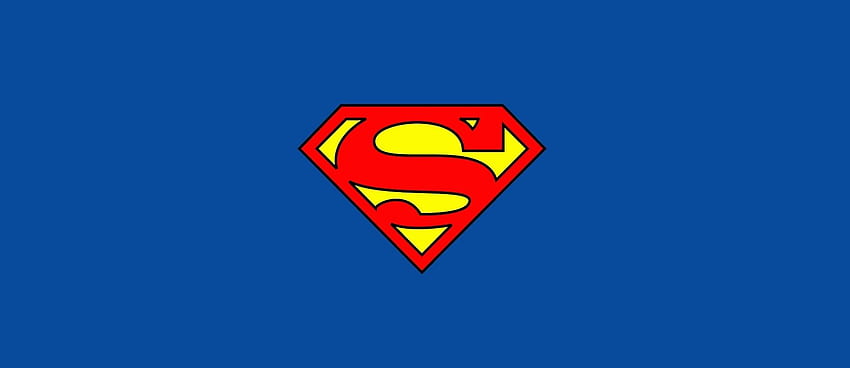 Simbolo di Superman, fantastico logo di Superman Sfondo HD
