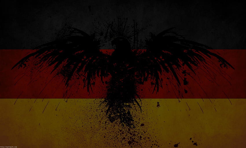 Eagle Flag, German Eagle HD wallpaper