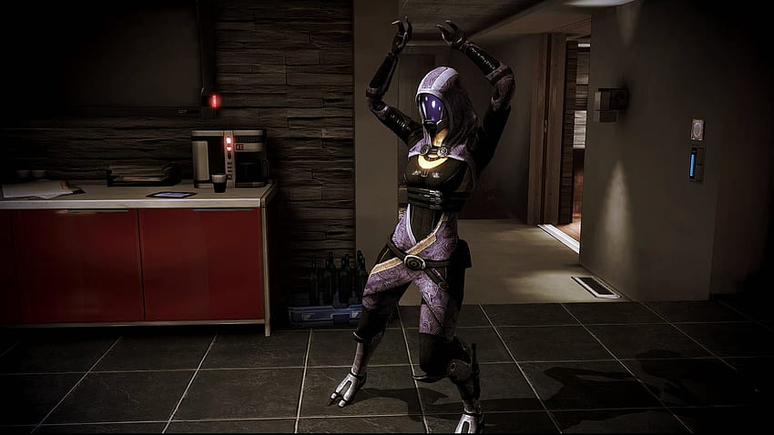 ... Mass Effect 3 Tali Dancing Dreamscene by droot1986 HD wallpaper