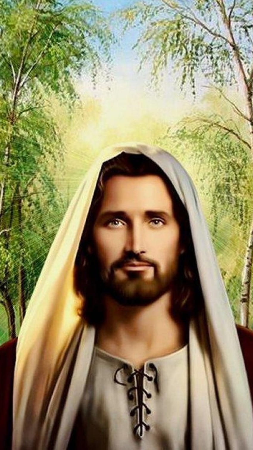 Jesus, Jesus Christ, Painting HD phone wallpaper | Pxfuel