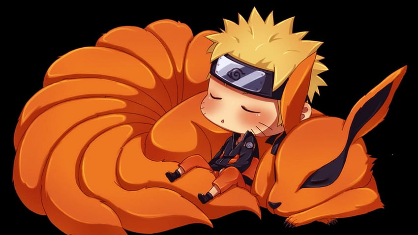 Kurama, Naruto yang lucu Wallpaper HD