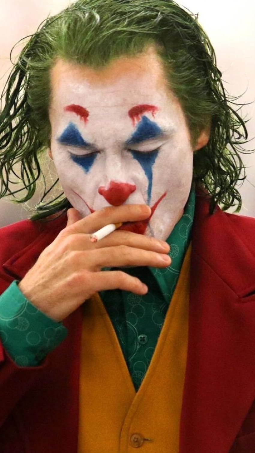 Joker Fumo, sigaretta, fumo Sfondo del telefono HD