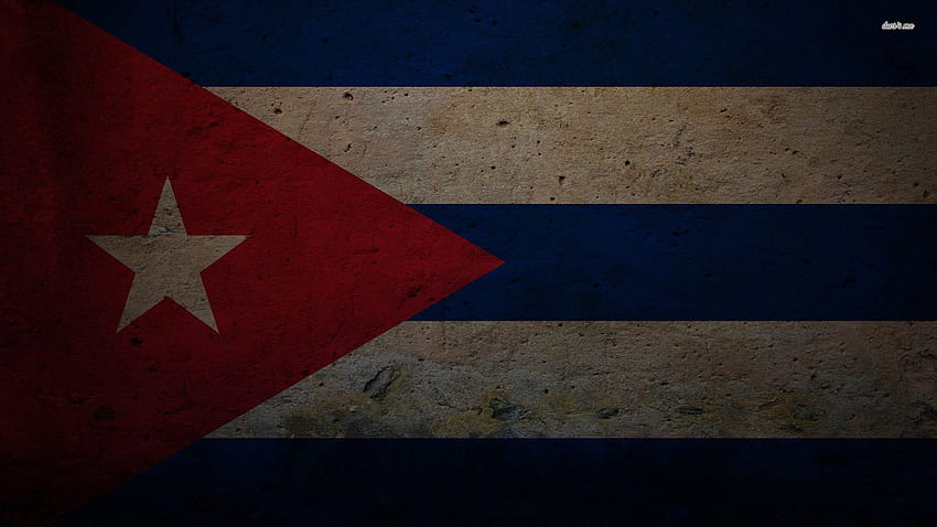 Flag of Cuba - Digital Art HD wallpaper