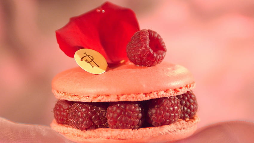 pierre herme, macaron, raspberry, pastry, dessert, french Other HD wallpaper