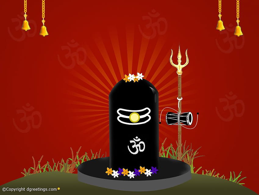 Coudée Cubitan Wae : Happy Maha Shivaratri Shivalingam Fond d'écran HD