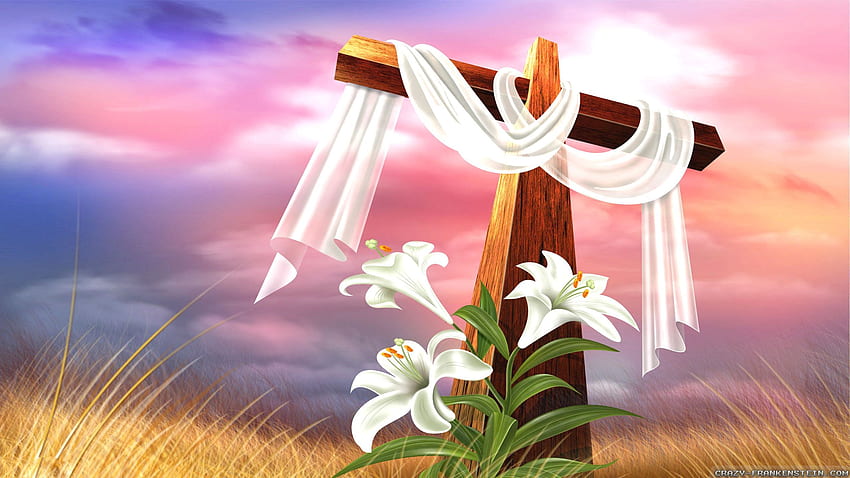 Jesus Ostern im Jahr 2020. Ostern, Osterhintergrund, Ostern, christliche Ostern HD-Hintergrundbild