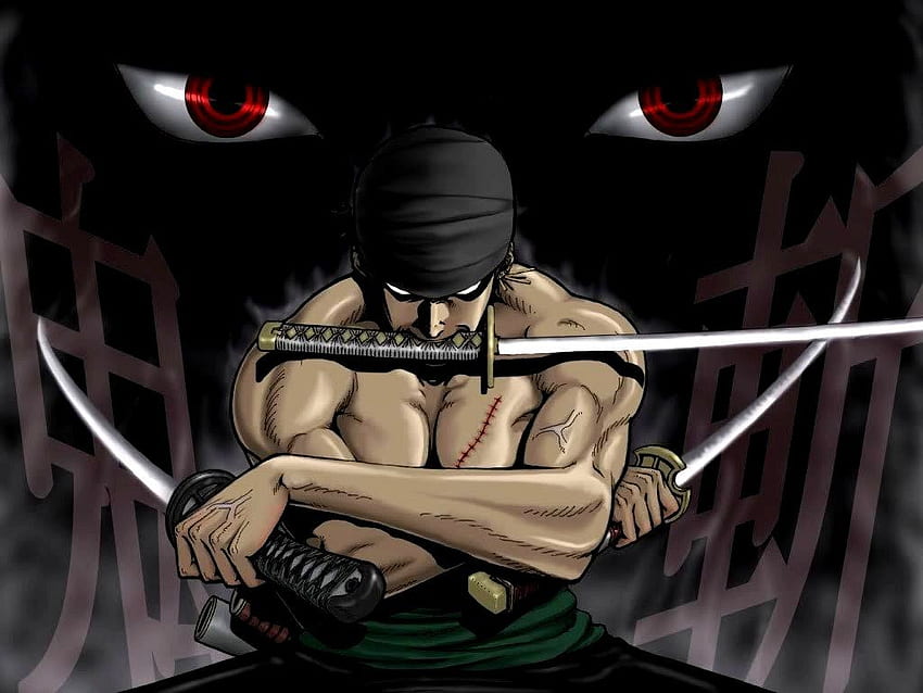 Samurai Zoro, enma, one piece, roronoa zoro, santoryu, sword, three swords,  wano, HD phone wallpaper