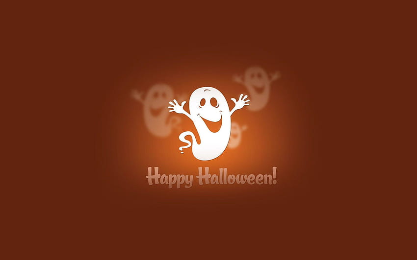 Cute Halloween Ghost – Festival Collections HD wallpaper