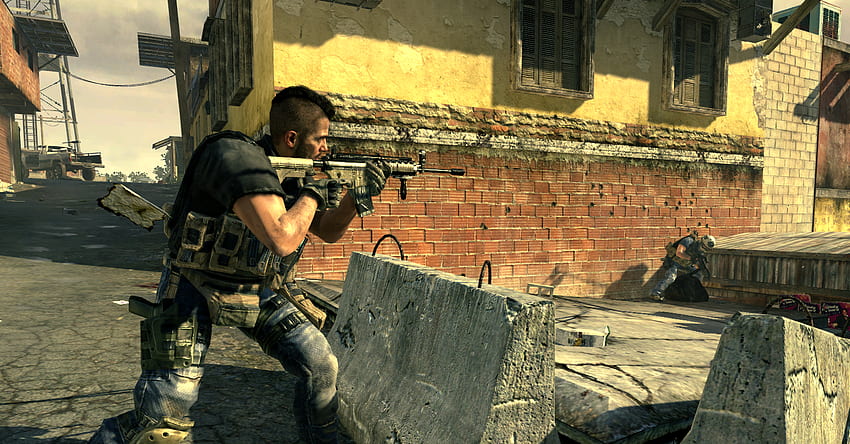 Call of Duty: Modern Warfare 2 – Kapitän John Soap MacTavish HD-Hintergrundbild
