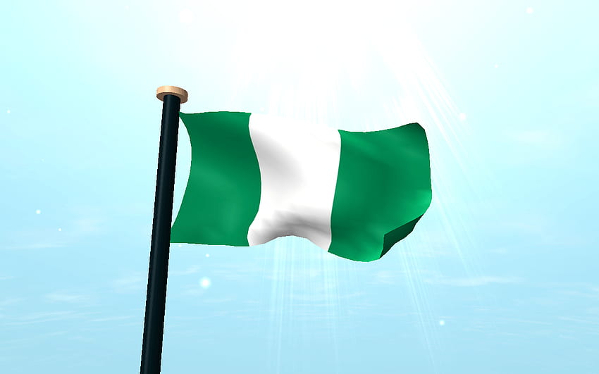 Nigeria Flag 3D - ธง เวียดนาม เคลื่อนไหว HD wallpaper