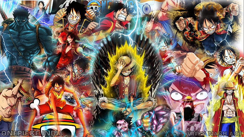 Goku Naruto Luffy Ichigo, Naruto dan Deku Wallpaper HD