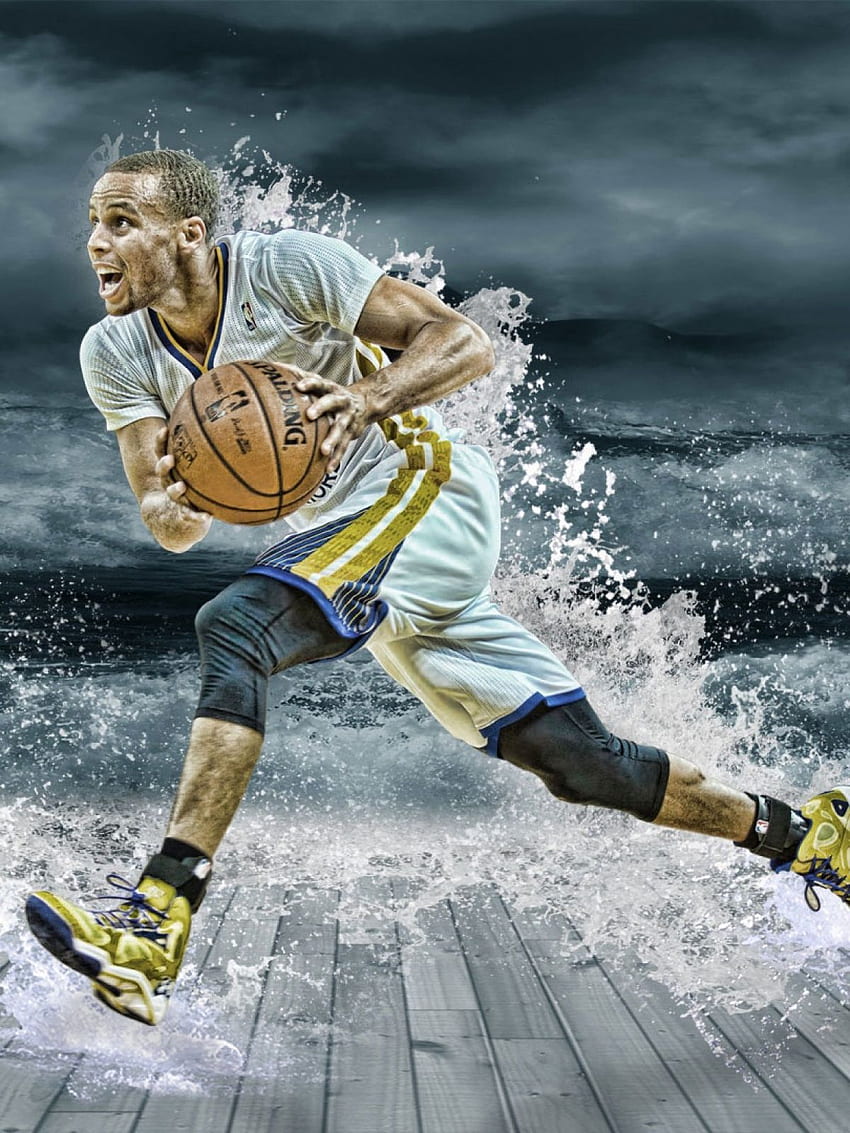 Stephen Curry Splash Mobile, Stephen Curry Cool HD phone wallpaper