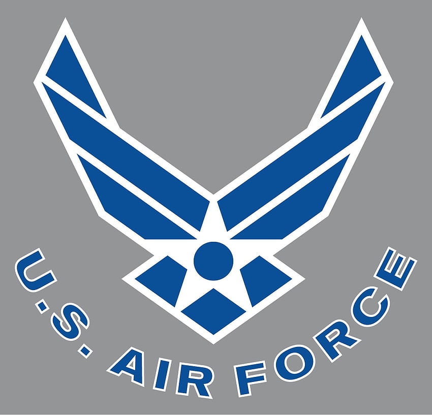 Логота на военновъздушните сили на САЩ, символ на военновъздушните сили HD тапет