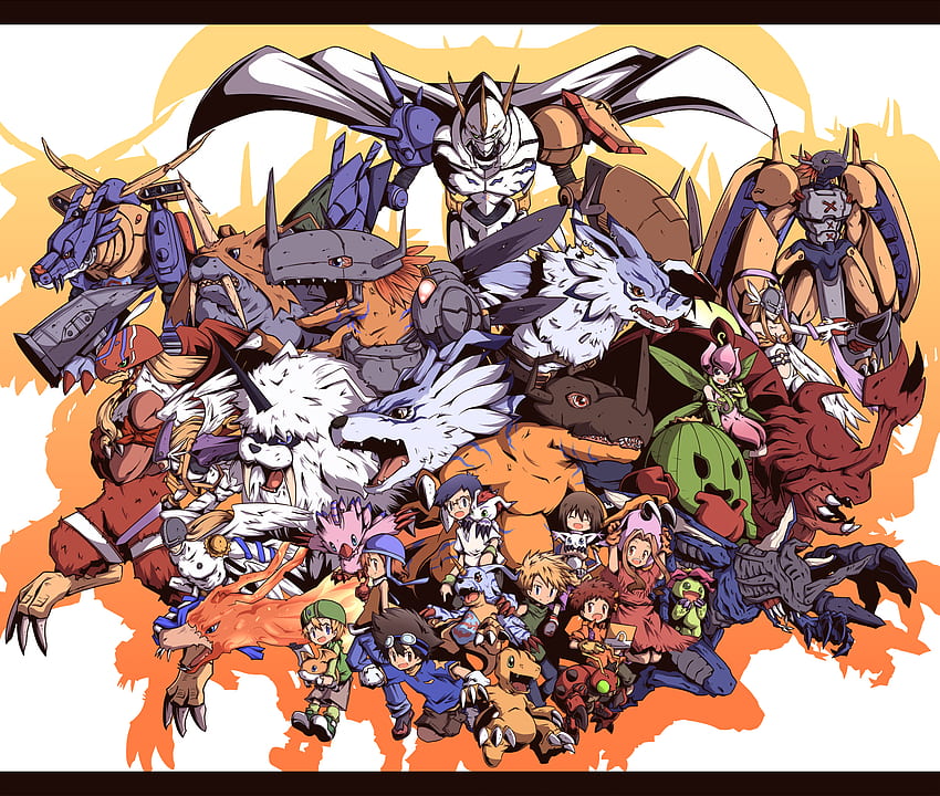 Omegamon - Digimon Adventure Anime Board, Omnimon HD wallpaper