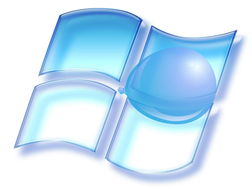 Crystal Windows XP バルーン、マイクロソフト、windowsxp、windows、xp、windows xp、バルーン、シアン 高画質の壁紙
