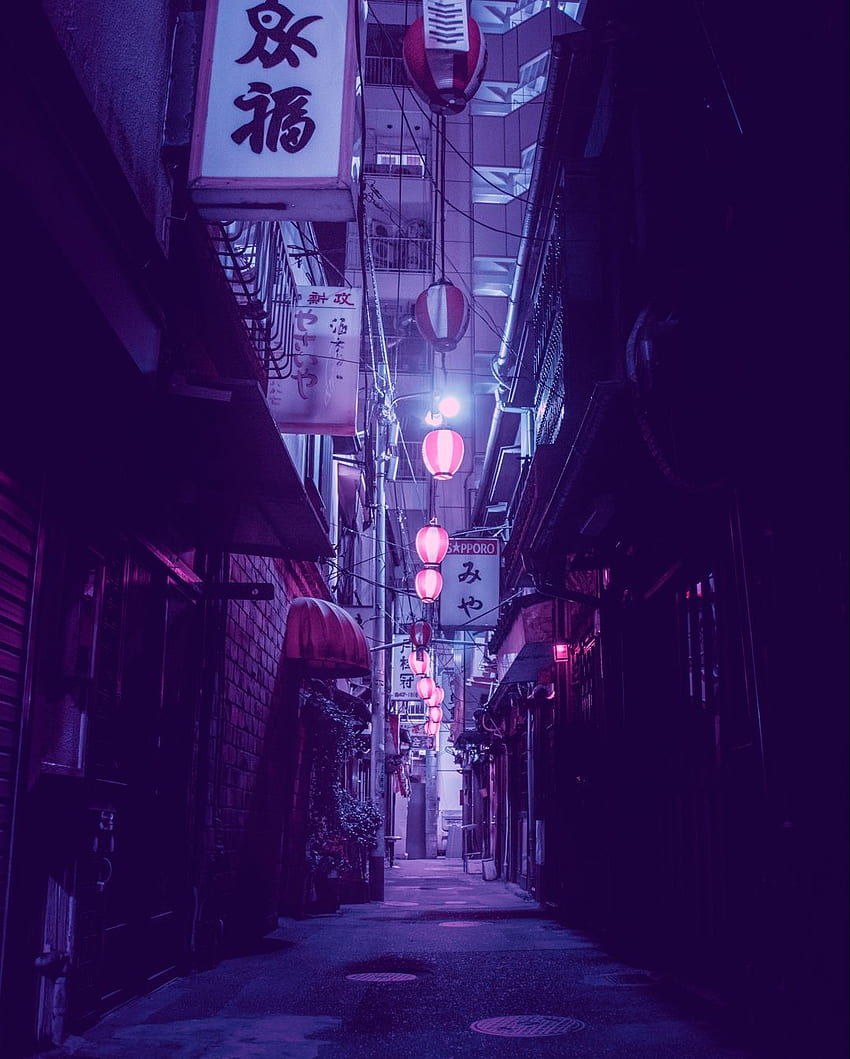 More Neon Soaked Tokyo From Liam Wong, Tokyo Alley HD phone wallpaper