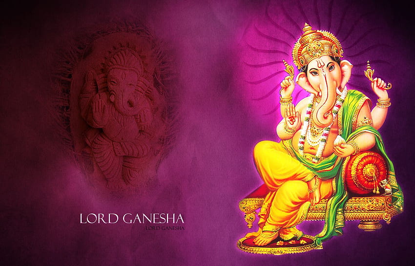 1418 {Piękny} Lord Ganesha, Ganesh Ji Tapeta HD