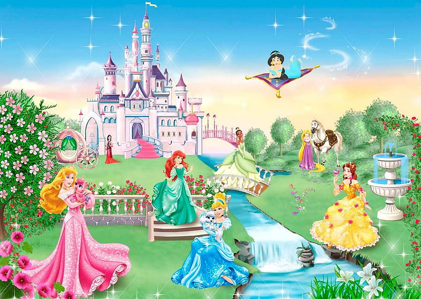 Disney Princess Castle HD wallpaper