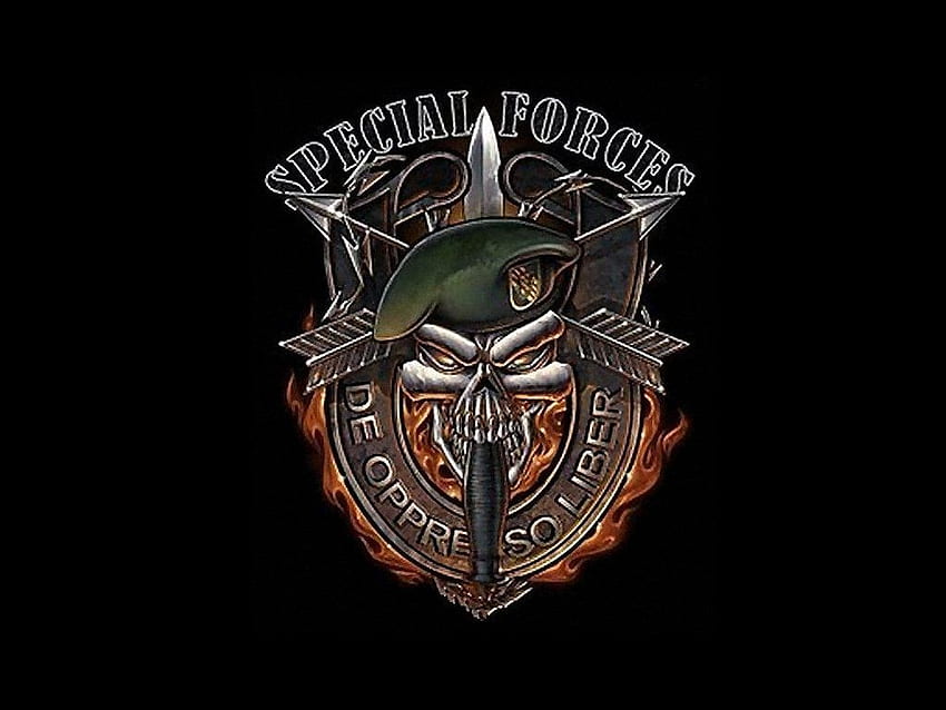Spezialeinheiten-Armee-Logo, indisches Armee-Logo HD-Hintergrundbild