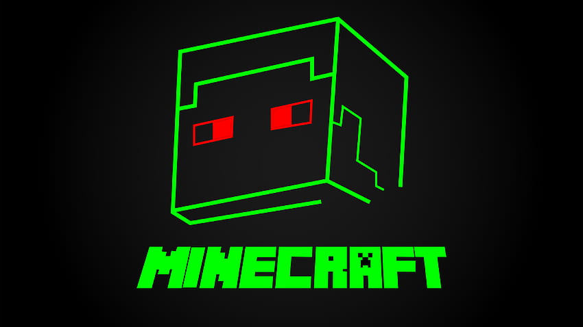 Лого на Minecraft HD тапет