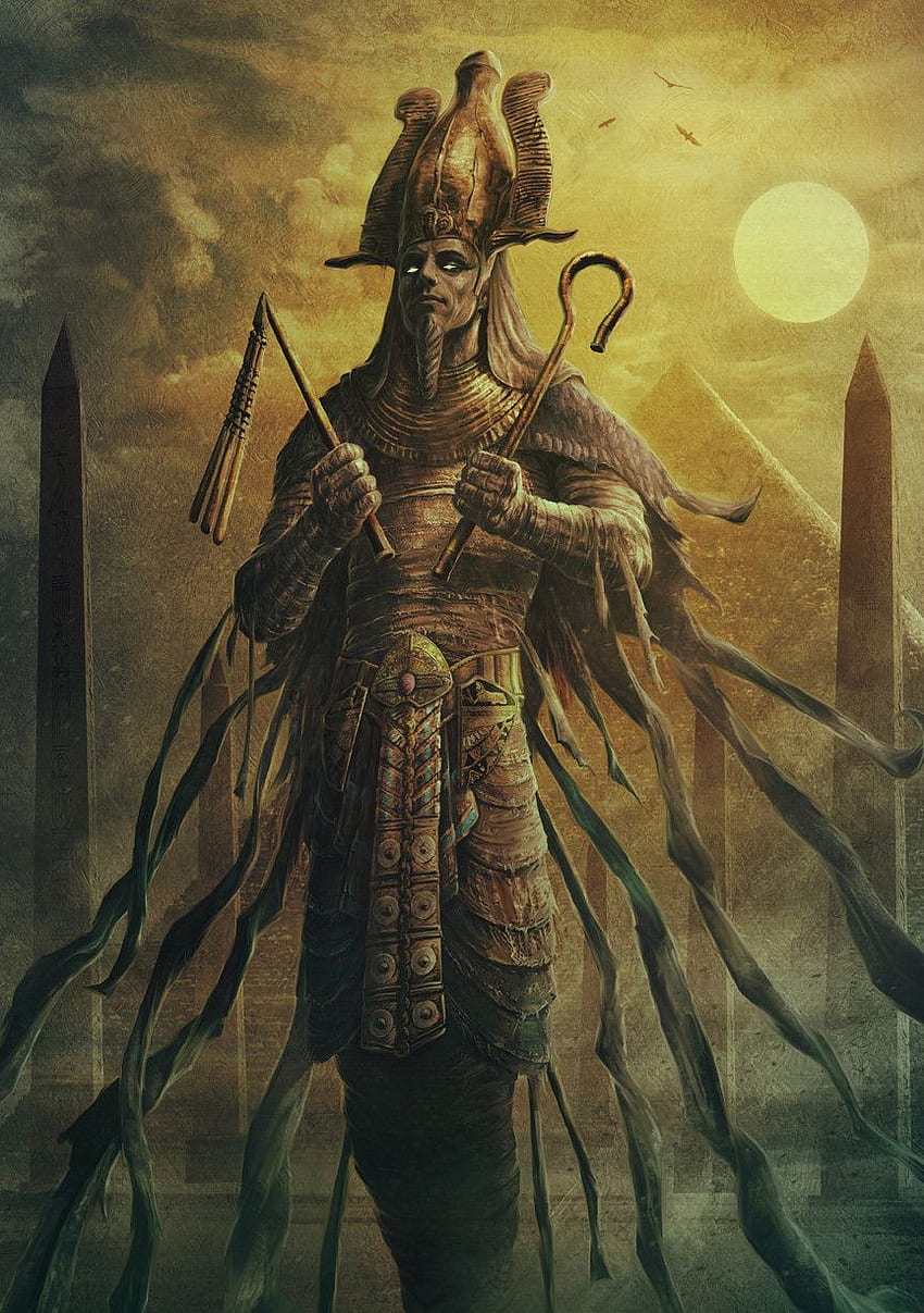 Ägyptische Gottkunst Osiris - -, Ägyptischer Gott Seth HD-Handy-Hintergrundbild