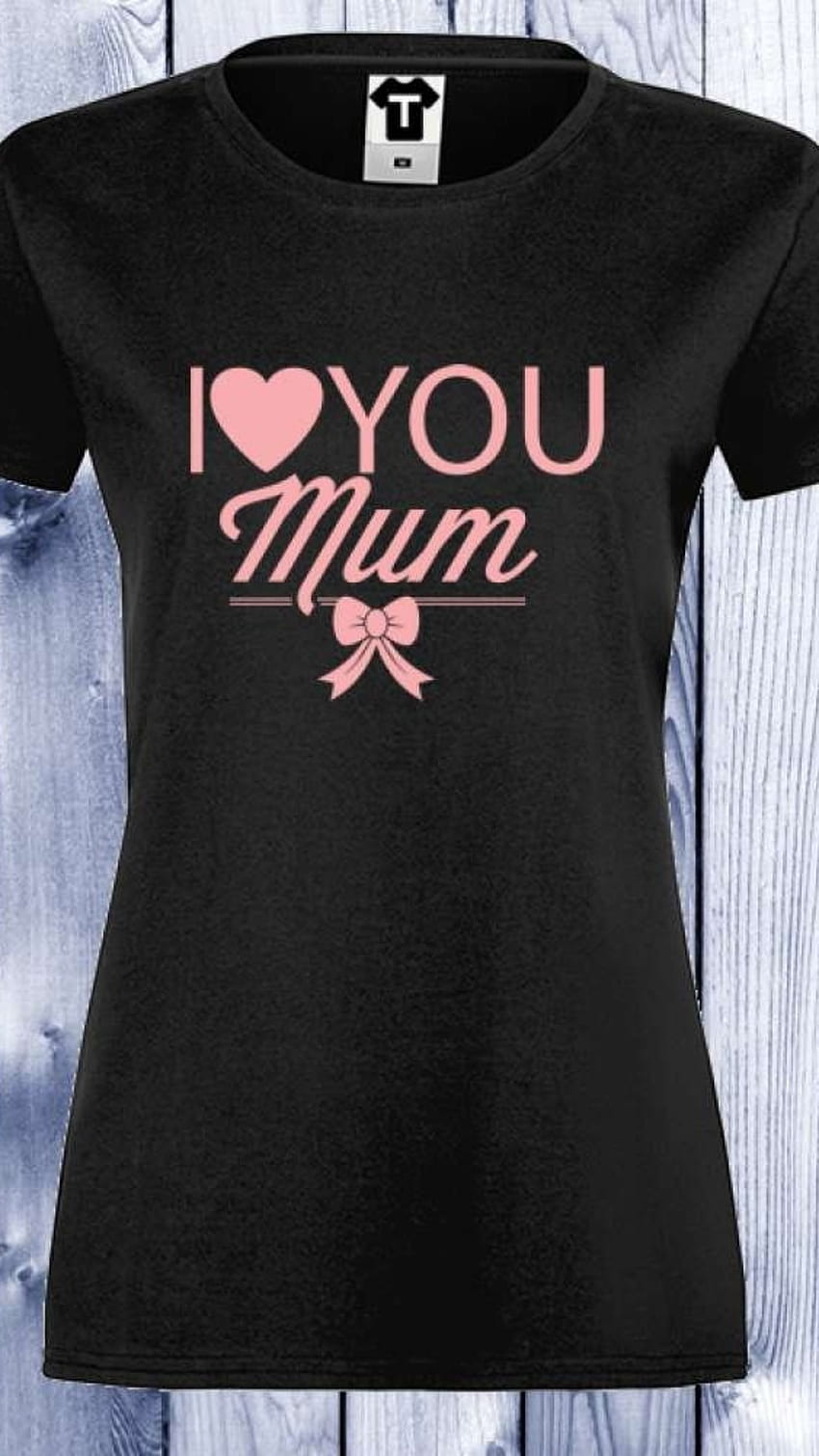 I Love You Mom, Black T, Shirt, black, t shirt HD phone wallpaper