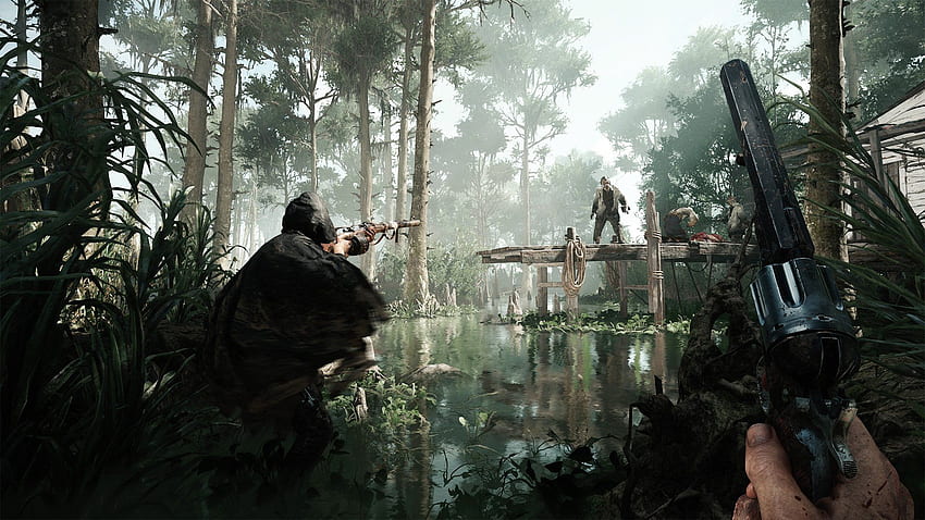 Hunt Showdown  Lets kick off the weekend with a brand new wallpaper   What kind of wallpapers would you like to see in the future 4k version   tinyurlcomHunter4k Ultrawide version 