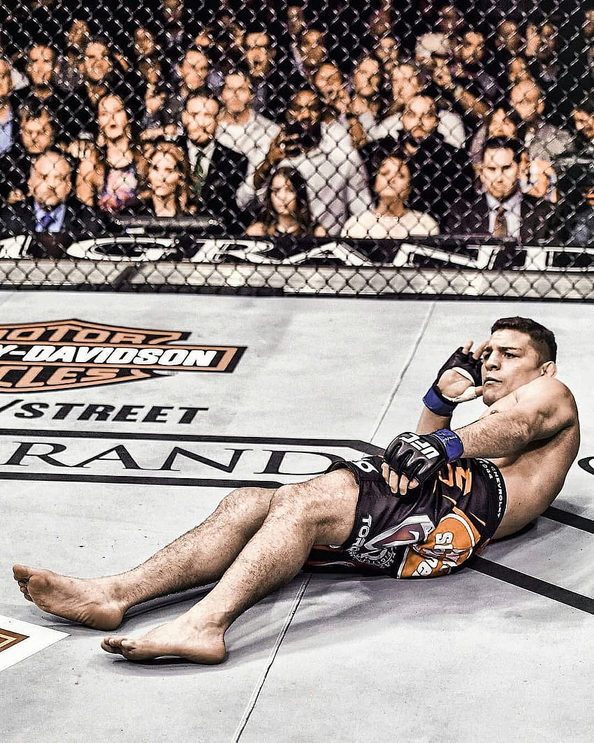 Anderson Silva vs Nick Diaz UFC 183 Di babak pertama, Diaz berbaring di atas”. Nate diaz ufc, Ufc, tinju Ufc wallpaper ponsel HD